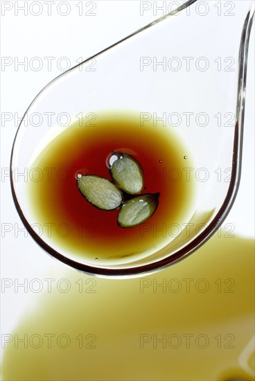 Pumpkin seed oil and pumpkin seeds (Cucurbita pepo var. styriaca)