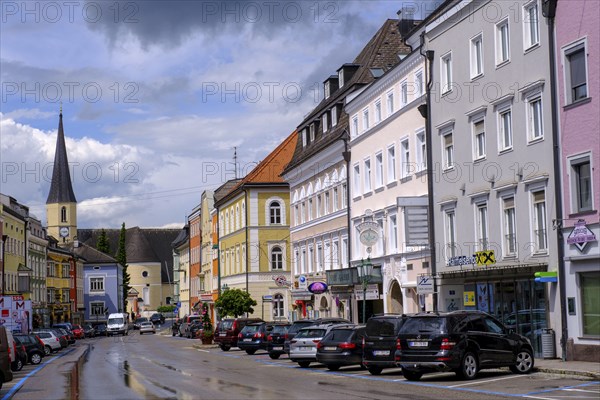 Stadtplatz, Mattighofen, Innviertel, Upper Austria, Austria, Europe