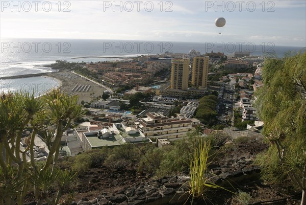 View on Playa de las Americas, Tenerife, Canary Islands, Spain, View on Playa de las Americas,