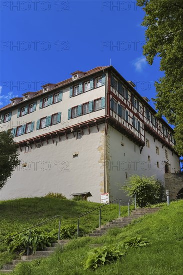 Gomaringen Castle, former parish seat of Johann Ulrich Schwindrazheim, Gustav Schwab Museum, former