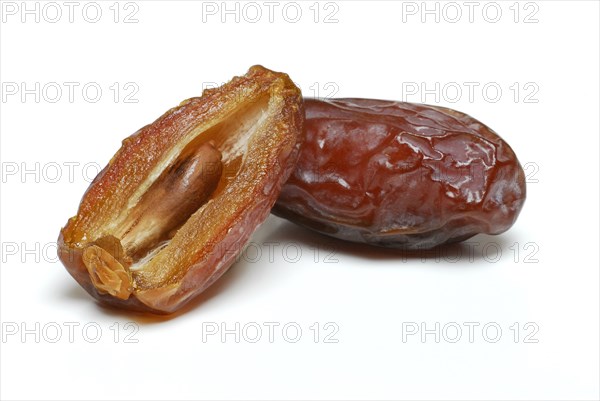 Dried dates, Medjool (Phoenix dactylifera)