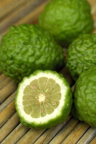 Lime fruit (Citrus aurantifolia)