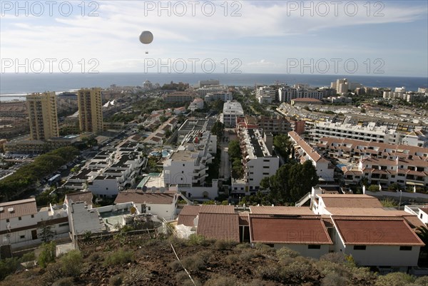 View on Playa de las Americas, Tenerife, Canary Islands, Spain, View on Playa de las Americas,