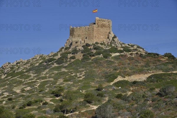 Cabrera Castle, Parque Nacional de Cabrera, Cabrera National Park, Cabrera Archipelago, Majorca,