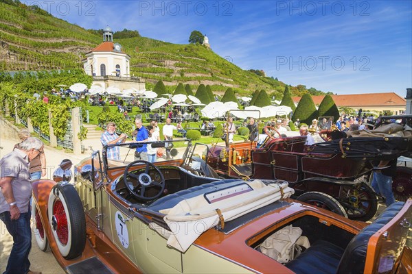 DEU Sachsen Radebeul (© Sylvio Dittrich +49 1772156417) Concours d'Élégance Packard 1929 The