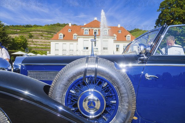 DEU Sachsen Radebeul (© Sylvio Dittrich +49 1772156417) Concours d'Élégance Mercedes 540K Year 1938
