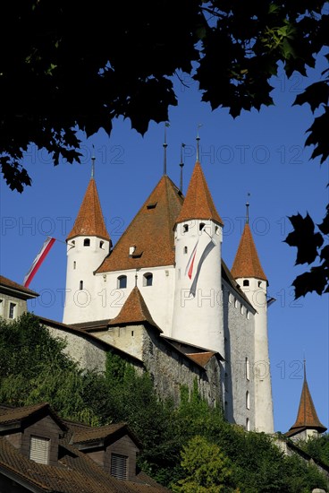 Thun Castle, Thun, Canton of Bern, Switzerland, Europe