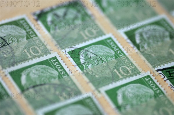 Theodor-Heuss stamps, stamp collection