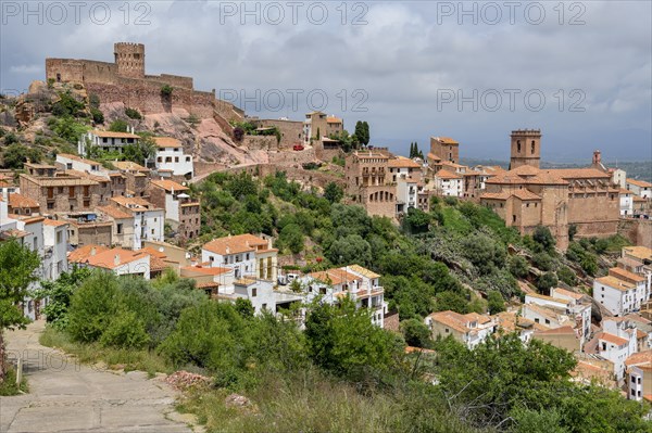 Old town of Vilafamés, province of Castellón, Valencian Community, Spain, Europe
