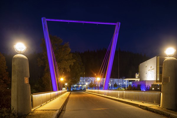 The Saxon State Spa Bad Elster has installed an impressive lighting system. A fascinating world of