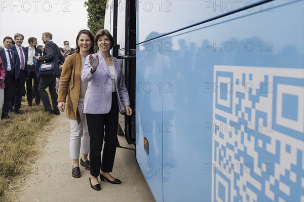 Annalena Bärbock (Bündnis 90 Die Grünen), Federal Minister of Foreign Affairs, and Catherine