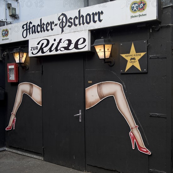 Zur Ritze, Hamburg cult pub, Reeperbahn, St. Pauli, Hamburg, Germany, Europe