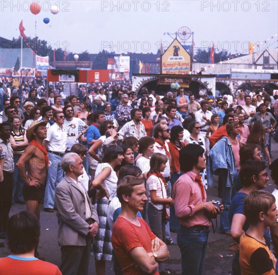 Recklinghausen. UZ newspaper festival of the DKP. 1979