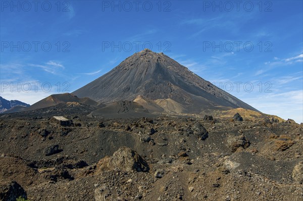 Vulcano on Fogo. Cabo Verde. Africa