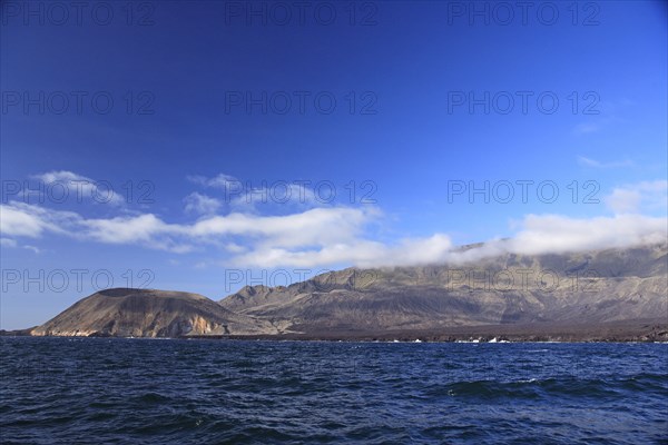 Coast with extinct volcanoes, Galapagos Islands, Ecuador, South America