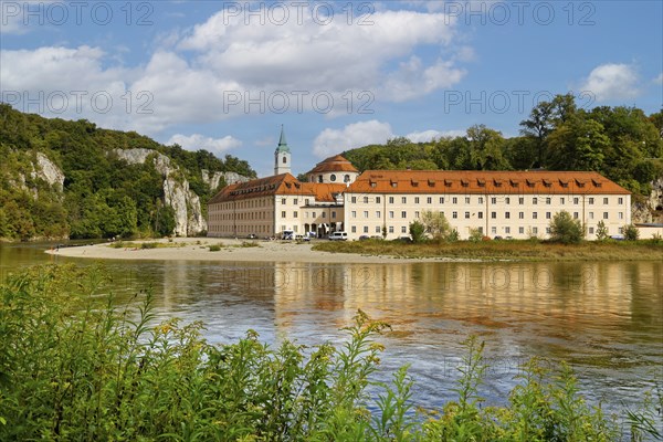 Weltenburg Monastery, Benedictine Abbey of St. George, near the Danube breakthrough, also known as