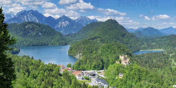 Hohenschwangau Castle, Romantic Road, Ostallgäu, Bavaria, Germany, Europe