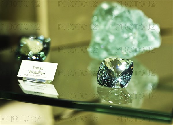 Gemstones of great value and beauty are offered by the Gemstone Museum, here on 14.9.2019 to its