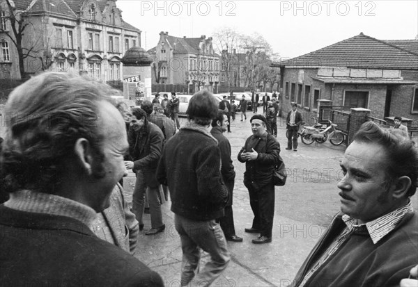 The strike of the miners of HBL Lorraine on 23.1.1974 and their housing situation in settlements