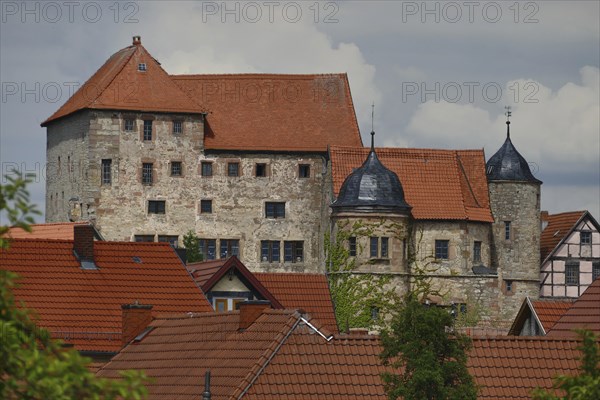 Johanniterburg Kühndorf, Kühndorf Castle, built in 1315 by the Order of St. John on the remains of