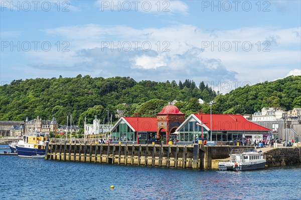 Oban Bay and Marina, Oban, Argyll and Bute, Scotland, UK