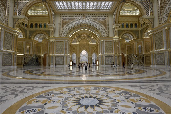 Qasr Al Watan, presidential palace, interior photo, Abu Dhabi City, emirate Abu Dhabi, United Arab