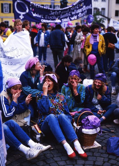 Here on 7 3 1987 for Equal Rights Dortmund International Women's Day