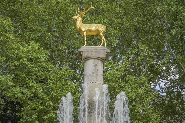 Fountain Zum Goldenen Hirschen, Rudolph Wilde Park, City Park, Schöneberg, Tempelhof-Schöneberg,