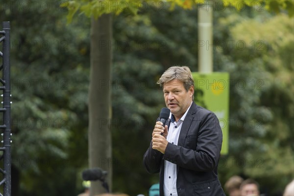 Robert Habeck is a German politician and writer. He has been the federal leader of the Bündnis 90