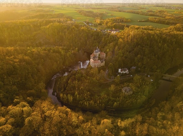Kriebstein Castle is a castle founded in the 14th century in the municipality of Kriebstein of the