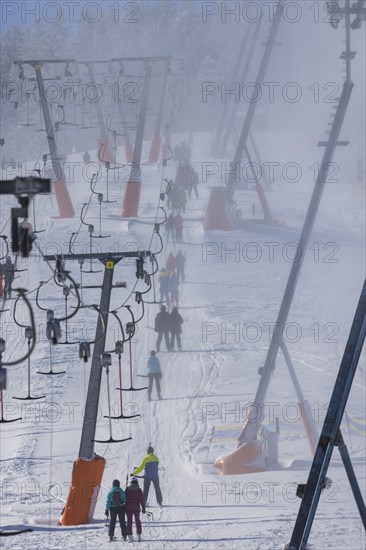 Winter on the Fichtelberg