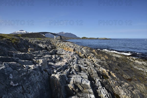 Archipelago Landscape on the Atlantic Road in Norway