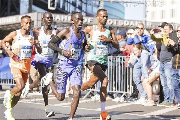 Haymanot Alew Ethiopia, Amos Kipruto Kenya, Cybrian Kotut Kenya and Milkesa Mengesha Ethiopia on
