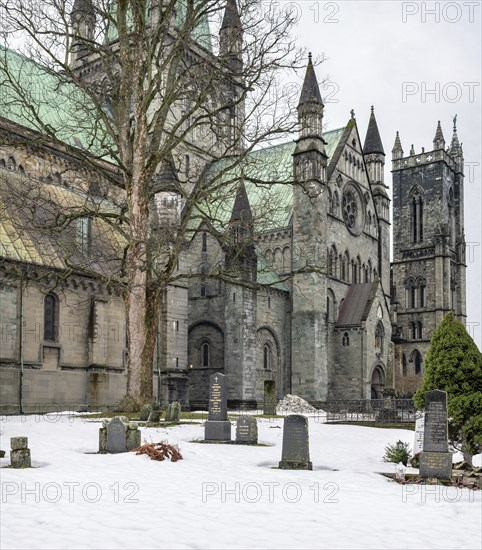 Nidaros Cathedral, Trondheim, Norway, Europe