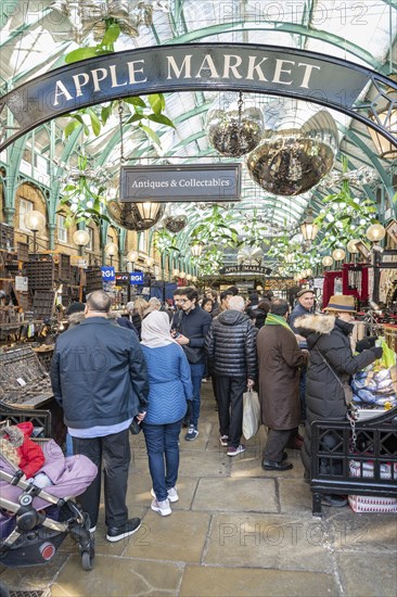 Covent Garden Apple Market, London, England, United Kingdom, Europe