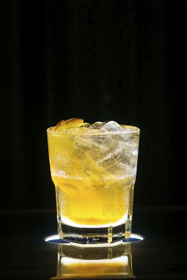 Vodka and orange screwdriver classic famous fruity cocktail drink