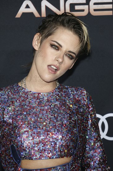 Kristen Stewart at the Los Angeles premiere of 'Charlie's Angels' held at the Regency Village
