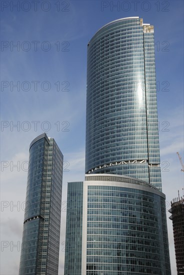 Moscow city, russian centre of trade and business