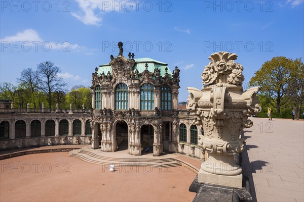 Dresden Zwinger in Spring