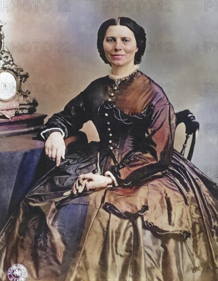 Clarissa Harlowe Barton (born 25 December 1821 in North Oxford died 12 April 1912 in Glen Echo),