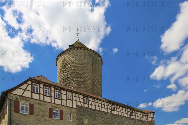 Reichenberg Castle, Staufer castle complex, hilltop castle, historical building, built between 1230