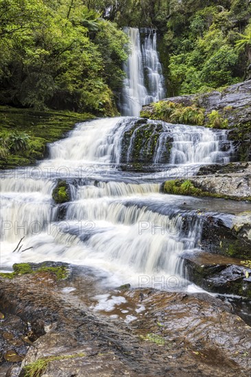 McLean Falls, Tautuku River, Otago, Neuseeland