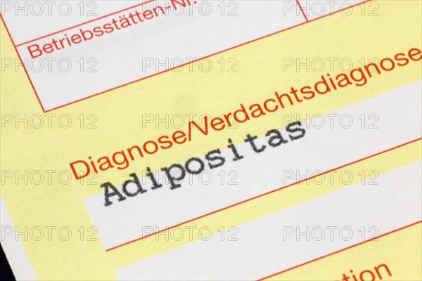 Obesity diagnosis on a doctor's referral