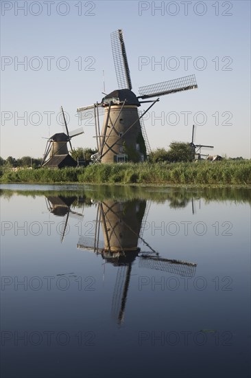Windmills at Kinderdijk, Netherlands