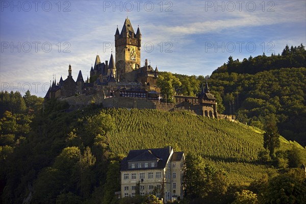 Reichsburg Cochem, Rhineland-Palatinate, Germany, Europe