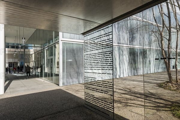 Modern architecture, office building, architects Sejima & Nishizawa (SANAA), Novartis Campus,