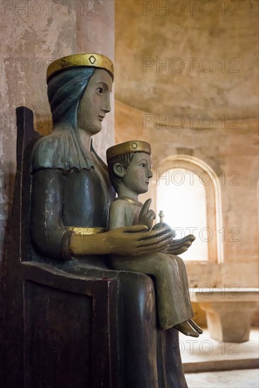 Romanesque Cistercian monastery, Abbaye du Thoronet, Département Var, Provence-Alpes-Côte d'Azur,
