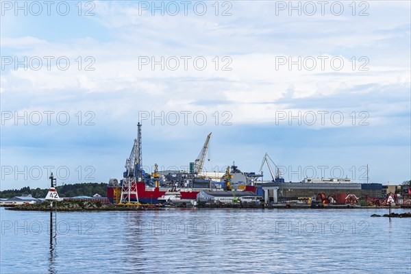 GMC Yard, Shipyard in Stavanger, Norway, Europe