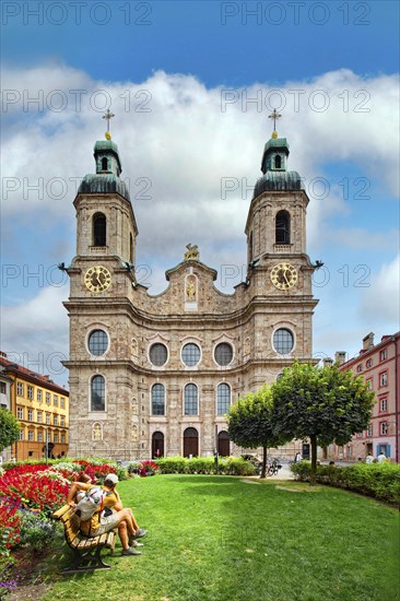 St Jakob's Cathedral, Innsbruck Cathedral, Cathedral, Innsbruck, Tyrol, Austria, Europe