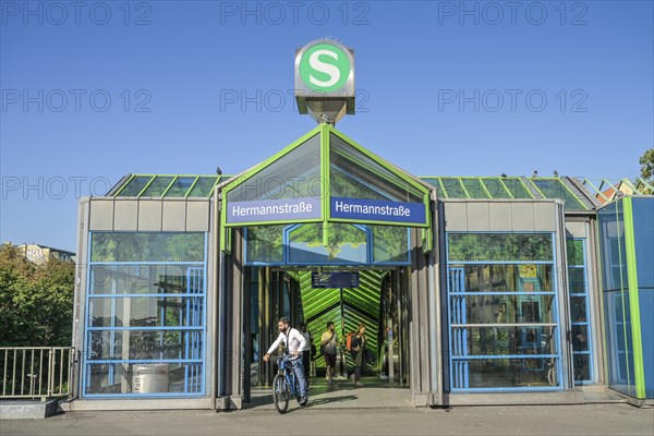 Hermannstraße railway station, Neukölln, Berlin, Germany, Europe